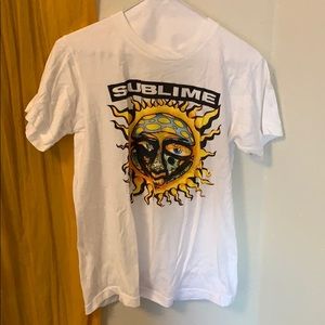White Sublime classic band tee